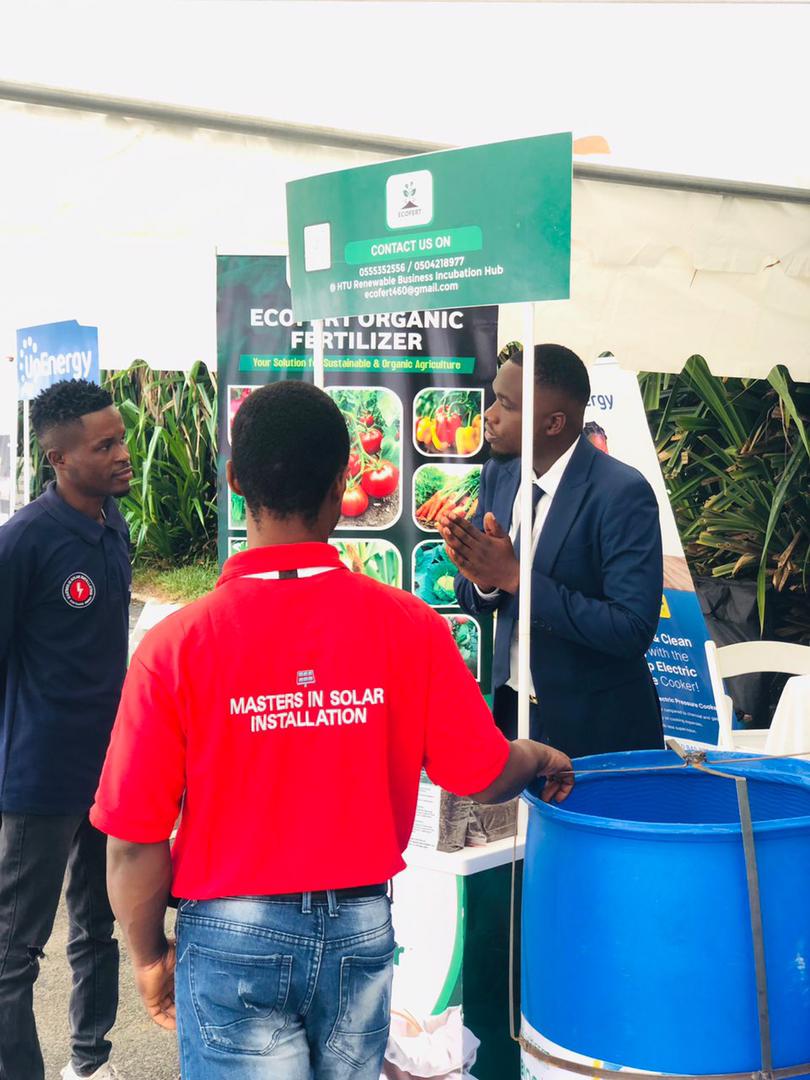 EcoFert showcase at agricultural expo